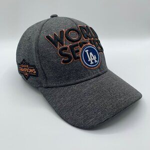 Los Angeles Dodgers Gray New Era 2017 World Series Champions Hat Mens One Size